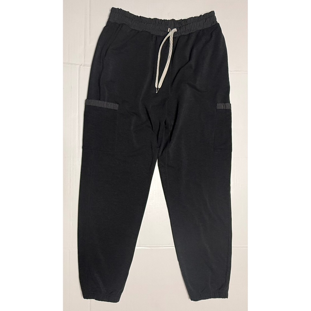 Vuori Sunday‎ Performance Jogger Black Mens Small VW473 Cargo Sweatpants